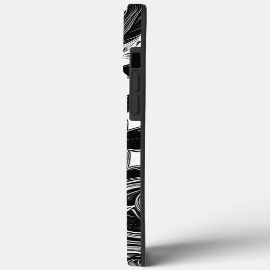 Abstracte moon en sterren Case-Mate iPhone case (Achterkant / Links)