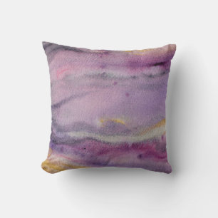 Abstracte moonglow Gold-verf Kussen