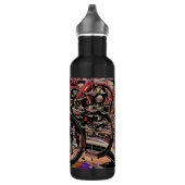 Abstracte motorfles waterfles (Rechts)