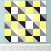 Abstracte mozaïekcanvas afdrukken (Insitu (Houten vloer))