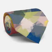 Abstracte mozaïekkunst 7 stropdas (Opgerold)