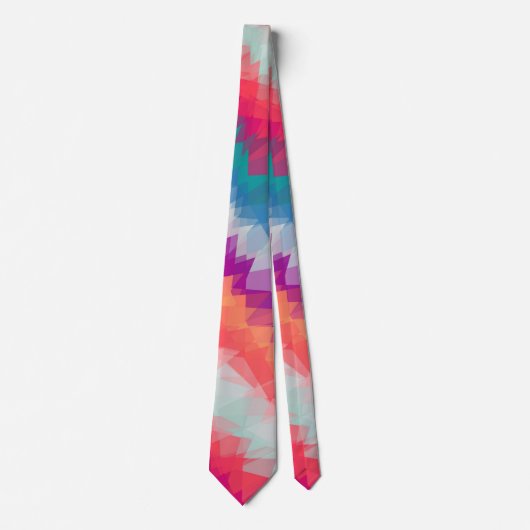 Abstracte mozaïekkunst #99 stropdas (Voorkant)