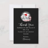 Abstracte Mt. Fuji Bedankkaart (Voorkant)