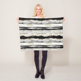 Abstracte multi-kleurenflatpanel fleece deken