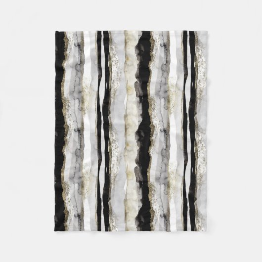 Abstracte multi-kleurenflatpanel fleece deken (Voorkant)