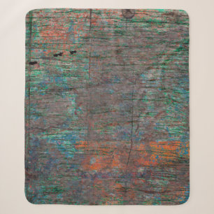 Abstracte multicolor grunge achtergrond met abstra sherpa deken