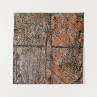 Abstracte multicolor grunge achtergrond met abstra wandkleed