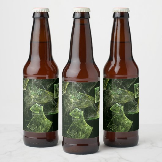 Abstracte multifunctionele balans bier etiket (Flessen)