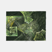 Abstracte multifunctionele balans fleece deken (Voorkant (Horizontaal))