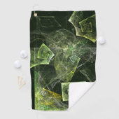 Abstracte multifunctionele balans golfhanddoek (Insitu)