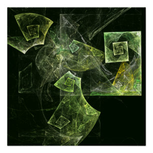 Abstracte multifunctionele balans perfect poster