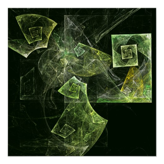 Abstracte multifunctionele balans perfect poster (Voorkant)