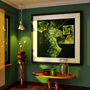 Abstracte multifunctionele balans poster