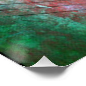 abstracte muziek perfect poster (Hoek)