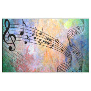 abstracte muziek stof