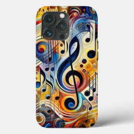 Abstracte Muziek Telefoon Case
