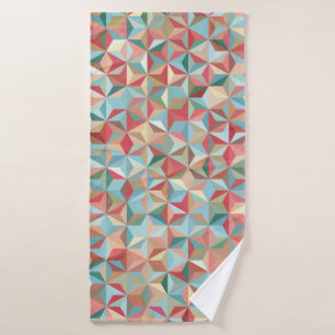 Abstracte naadloze achtergrond bestaande uit paste badhanddoek