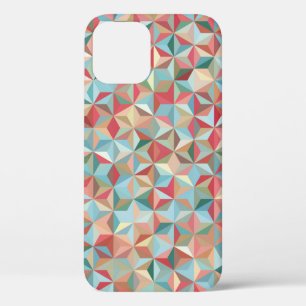 Abstracte naadloze achtergrond bestaande uit paste iPhone 12 hoesje