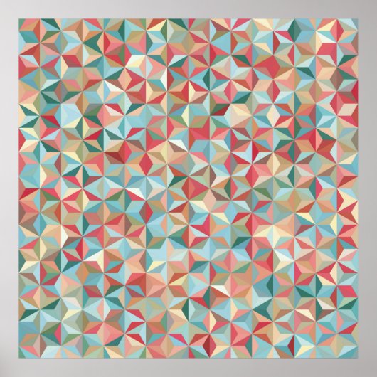 Abstracte naadloze achtergrond bestaande uit paste poster (Voorkant)