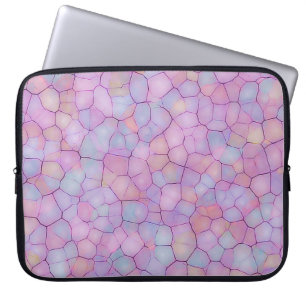 Abstracte naadloze achtergrond van kleurrijke vlek laptop sleeve