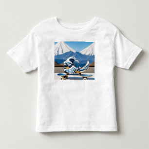 Abstracte natuur fantasie T-shirt ontwerp