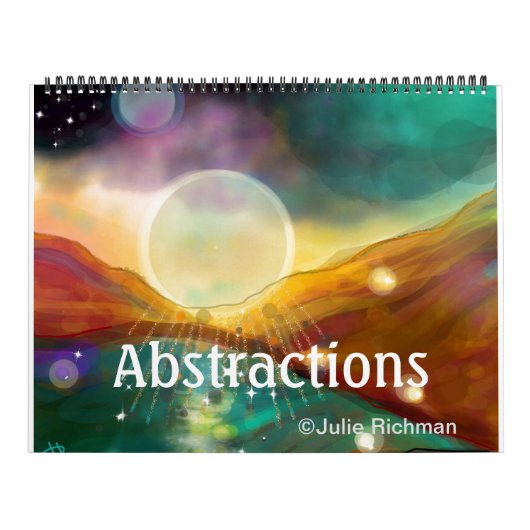 Abstracte Natuur Kalender (Hoes)