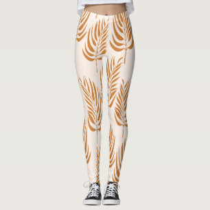 Abstracte Natuur, minimalistisch naadloos patroon. Leggings