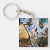 abstracte natuur stilwater sleutelhanger (Voorkant)