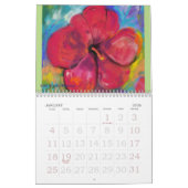 Abstracte Natuur Tekeningen Kalender (Jan 2026)