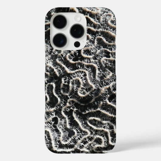 Abstracte Natuur Zwart-witkoraal II Foto Case-Mate iPhone Case (Achterkant)