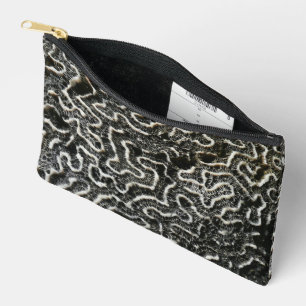 Abstracte Natuur Zwart-witkoraal II Foto Etui