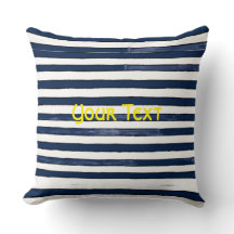 Abstracte Navy Stripes Naadloos Patroon