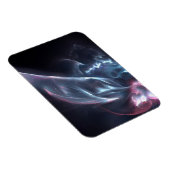Abstracte nebula Blue en Paars Magneet (Rechterzijde)