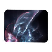 Abstracte nebula Blue en Paars Magneet (Horizontaal)