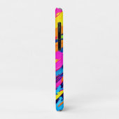 Abstracte Neon Brushstrokes Splash Art Case-Mate iPhone Case (Achterkant/links)