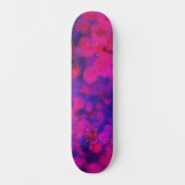 Abstracte Neon Fuzz Skateboard (Voorkant)