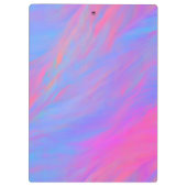 Abstracte Neon Ink Flow Klembord (Achterkant)