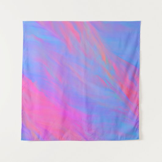 Abstracte Neon Ink Flow Wandkleed (Voorkant)