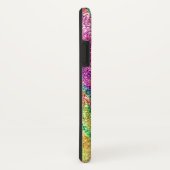 Abstracte Neon Rainbow Sparkly Glitter Case-Mate iPhone Case (Achterkant / rechts)