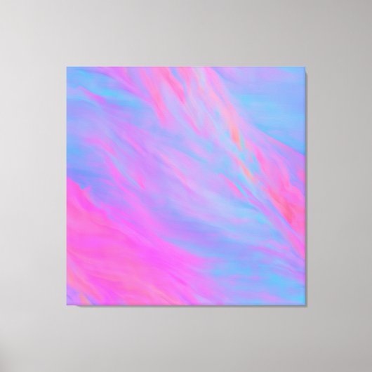 Abstracte neoninktvlucht canvas afdruk (Voorkant)