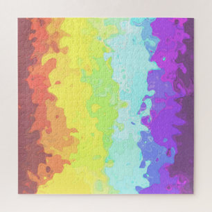 Abstracte Neurogender Pride Flag Legpuzzel