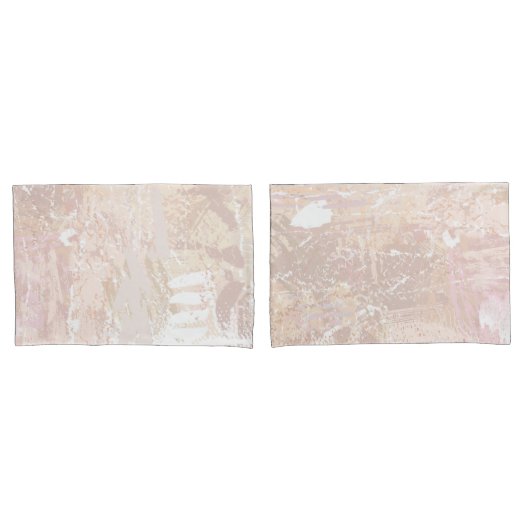 Abstracte neutraal mengsel kussensloop (Voorkant-Set)