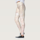 Abstracte neutraal mengsel leggings (Links)