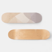 Abstracte neutrale tonen skateboard (Horizontaal)