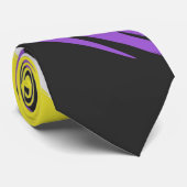 Abstracte Nonbinary Pride Vlag Stropdas (Opgerold)