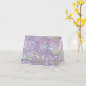 Abstracte Note-Kaart Kaart (Gele Bloem)