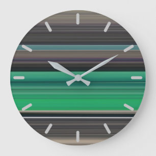 Abstracte nummer 1: Groen en grijs Grote Klok