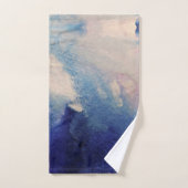Abstracte oceaankunst bad handdoek (Handdoek)