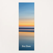Abstracte Ocean Beach Sunset Yogamat (Voorkant)