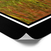 Abstracte ogen in rots poster (Hoek)